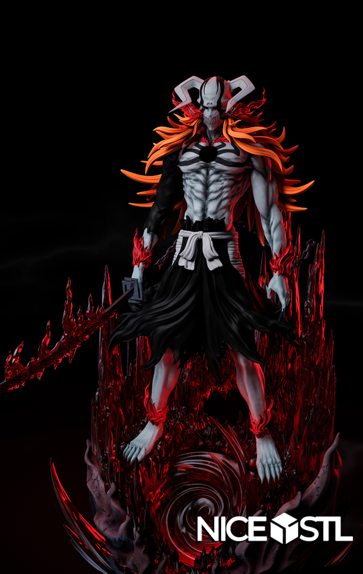 Ichigo Hollow STL – Bleach 3D Print Model