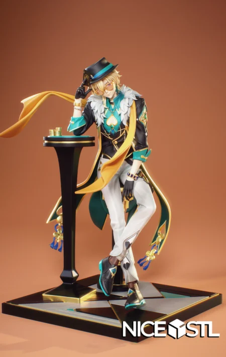 Aventurine STL – Honkai Star Rail 3D Print Model