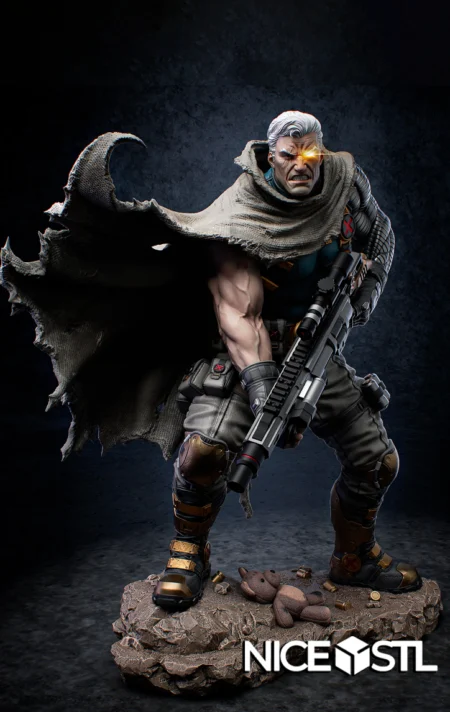 Cable STL – X-Men 3D Print Model