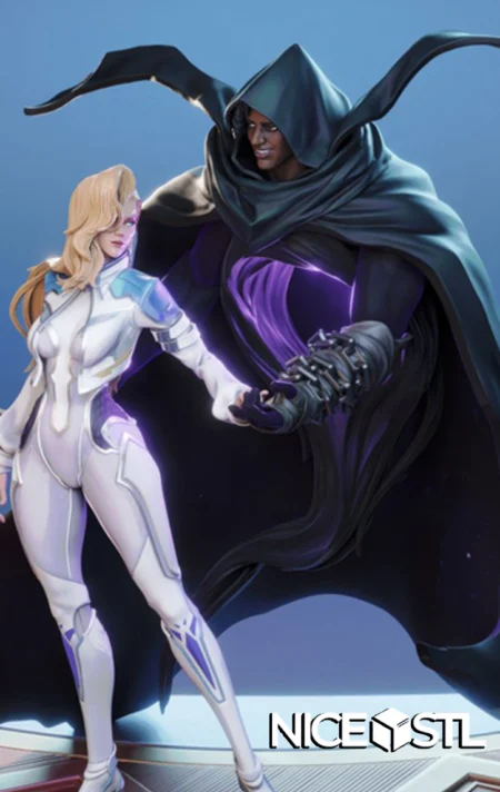 Cloak and Dagger STL – Marvel 3D Print Model