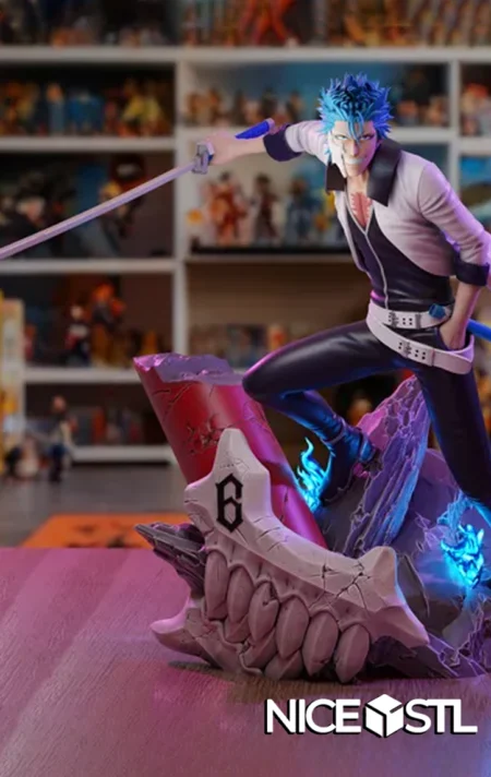 Grimmjow STL – Bleach 3D Print Model 6