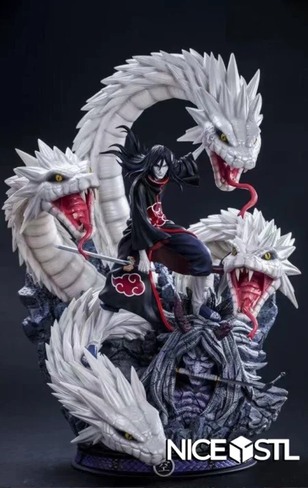 Orochimaru STL – Akatsuki Naruto 3D Print Model