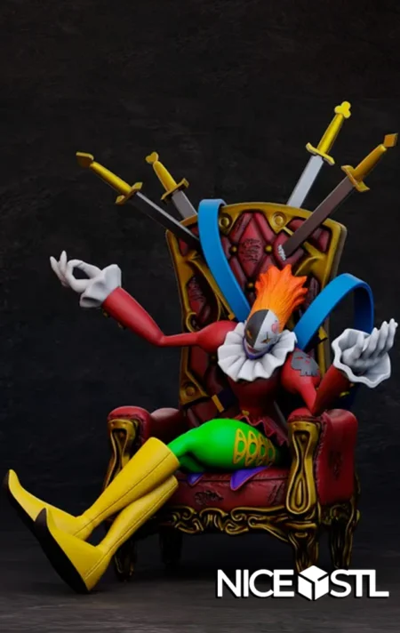 Piedmon STL – Digimon 3D Print Model 4