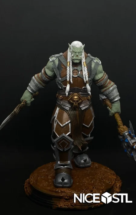 Varok Saurfang STL – World of Warcraft 3D Print Model